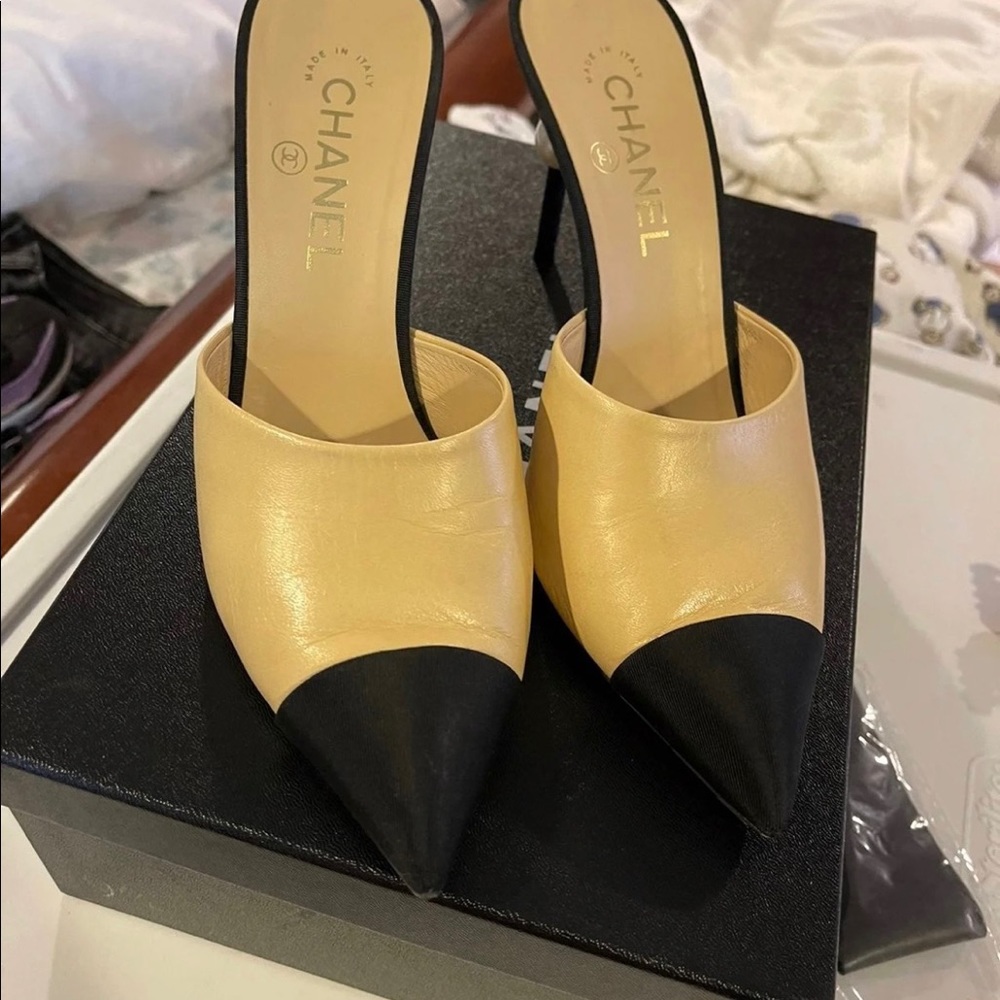Chanel mules